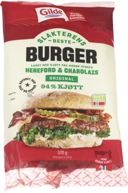 Hereford & Charolais Burger Original 520g