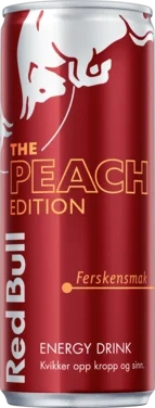 Red Bull Energidrikk Peach Edition Ferskensmak 250 ml