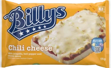 Billys Pan Pizza Chili Cheese 170g