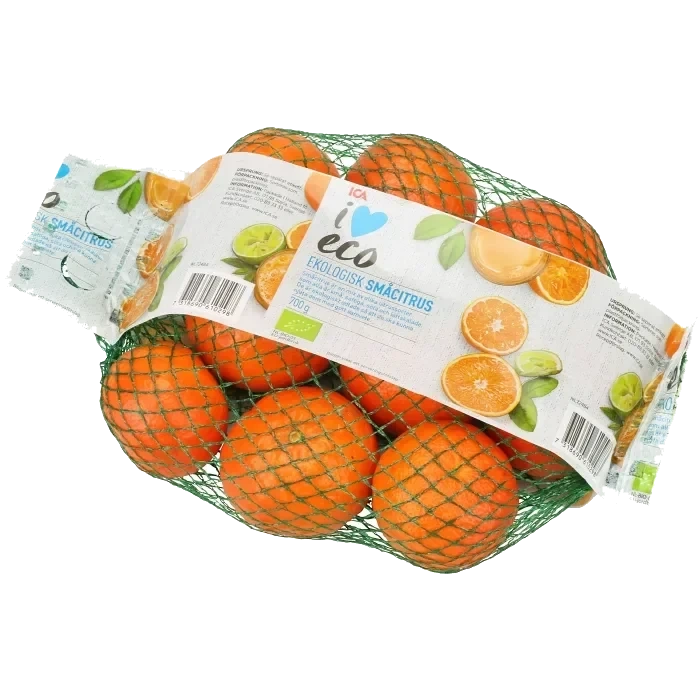 Småcitrus Clemenules Ekologisk 700g Klass 1 ICA I Love Eco