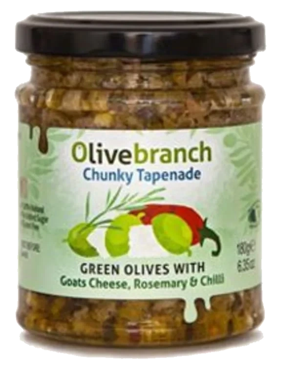 Tapenade Ost/rosm/chili Olivebranch