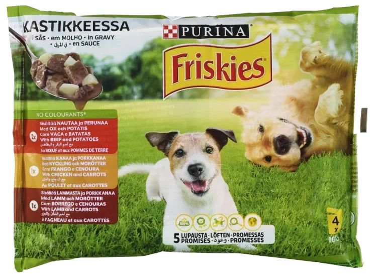 Friskies Våt Hund 4-pk 400g Purina