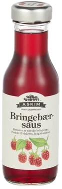 Bringebærsaus 250ml Askim