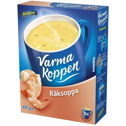 Räksoppa Varma Koppen Pulver