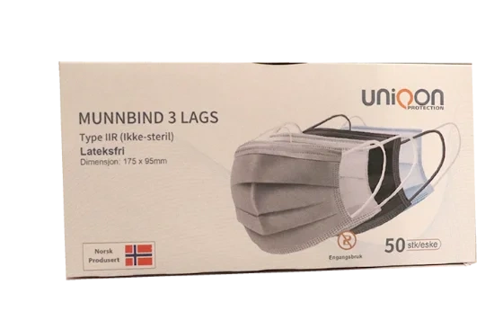 Munnbind 3 Lags 50stk
