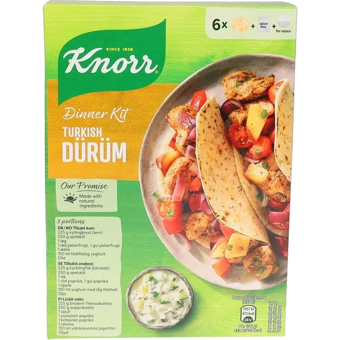 Middagskit Turkisk Dürüm