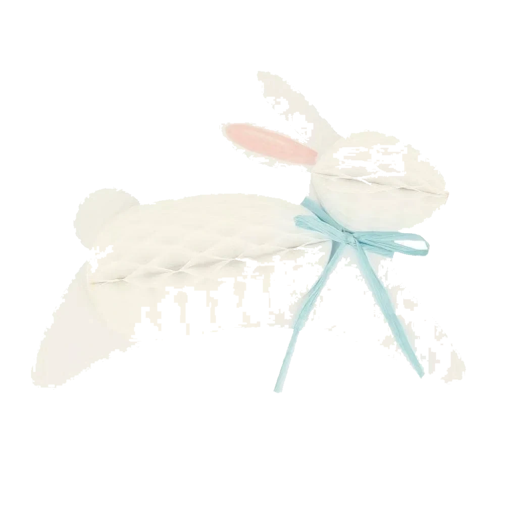 Bunny honeycomb decorations
