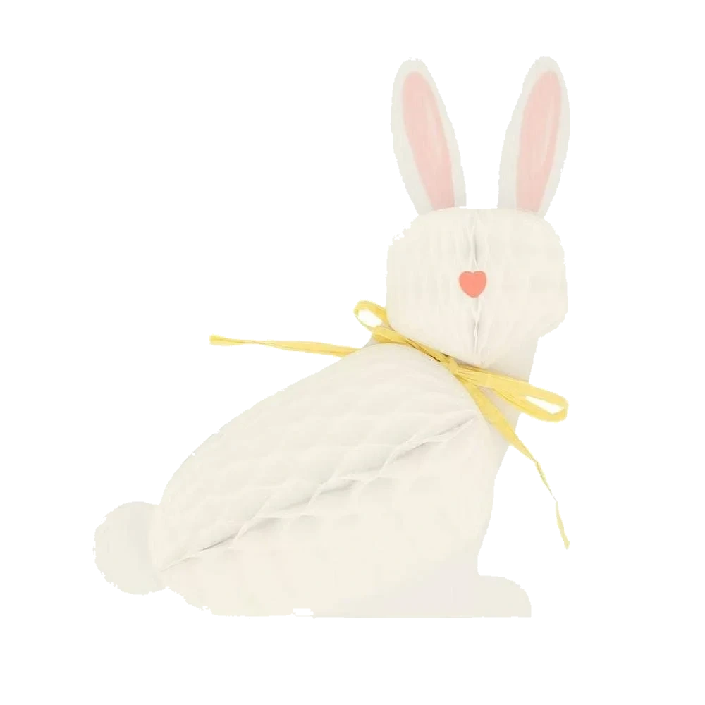 Bunny honeycomb decorations