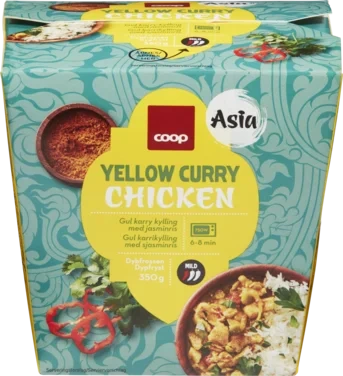 Yellow Curry Chicken With Jasmine Rice