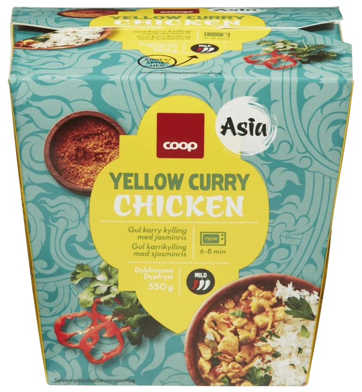 Yellow Curry Chicken With Jasmine Rice