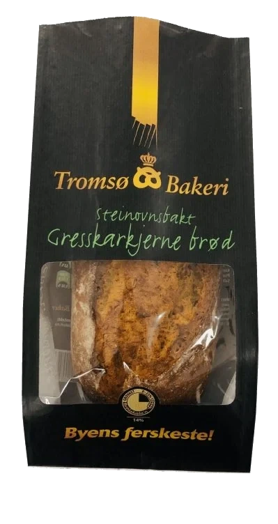 Gresskarbrød Steinbakt 600g Tromsø Bakeri