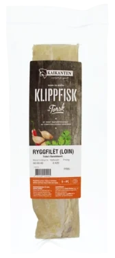 Klippfisk Loin Ryggfilèt Kaikanten
