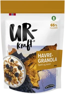 Urkraft Havre Granola Spelt Kanel 340g