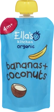 Banan+Kokos Øko 4mnd 120g Ellas