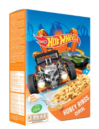 Hot Wheels Honey Rings Cereal 200g
