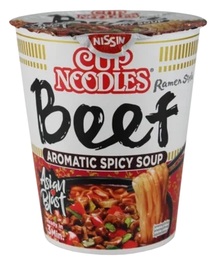 Nudler i Kopp m/Biffsmak 64g Nissin
