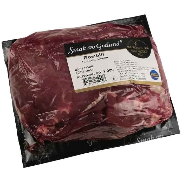 Rostbiff Färsk i bit ca 1kg Smak av Gotland