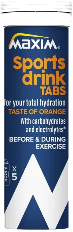Maxim Brusetablett Total Hydration Orange 100g