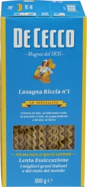 Lasagneplater 500g De Cecco
