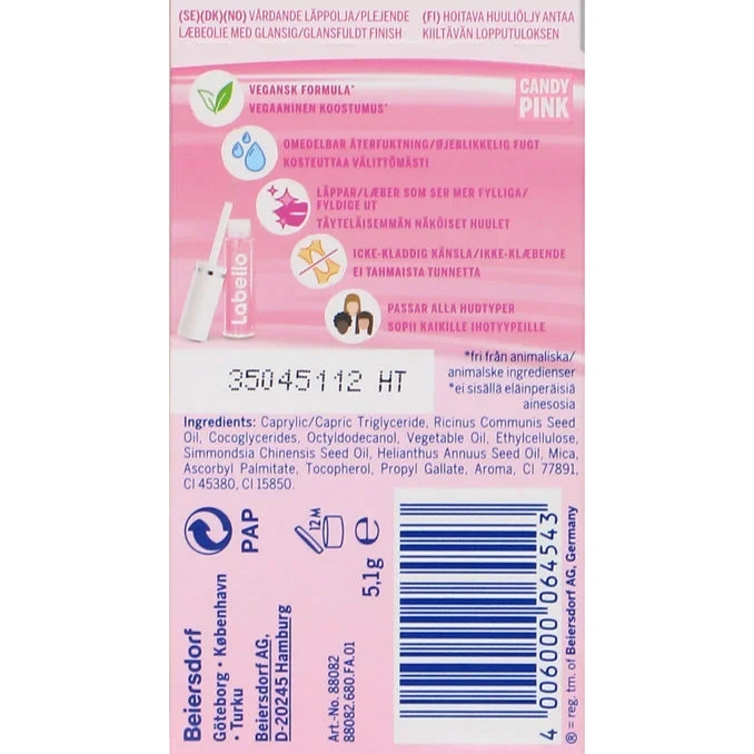 Lip Oil Candy Pink