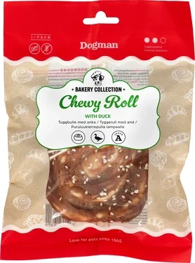 Dogman Chewy Roll Duck