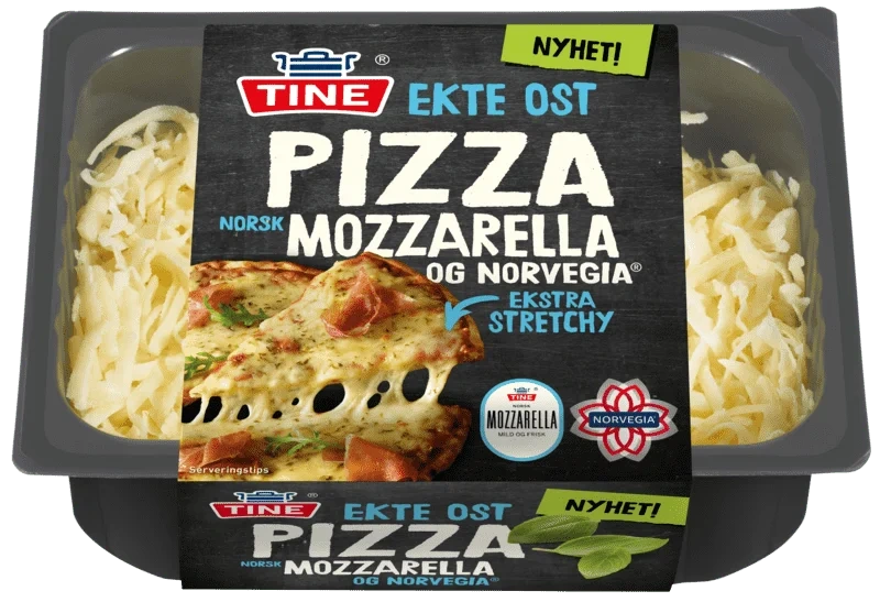 Tine Pizzaost Mozzarella/Norvegia 250g
