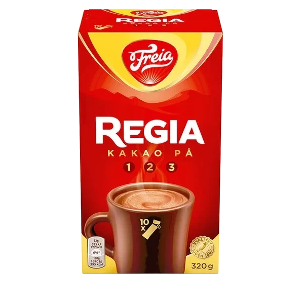 Sjokoladedrikk 10pk 320g Regia