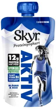 Skyr Aktiv Blåbær&Acai 125g Q