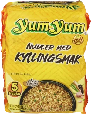 Yum Yum Kyllingnudler 5x60g