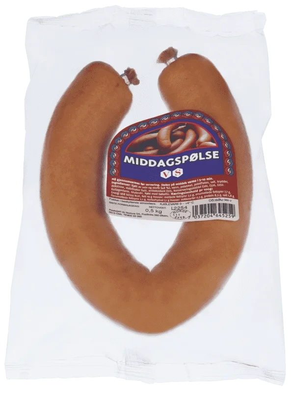 Middagspølse 500g Gilde