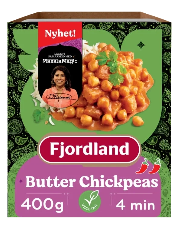 Fjordland Masalamagic Butter Chickpeas 400g