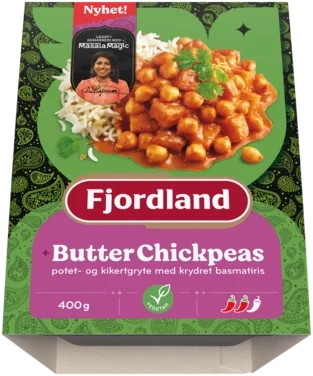 Fjordland Masalamagic Butter Chickpeas 400g