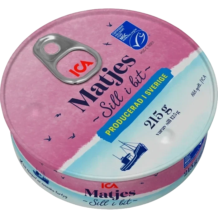Matjessill i bit 215g ICA