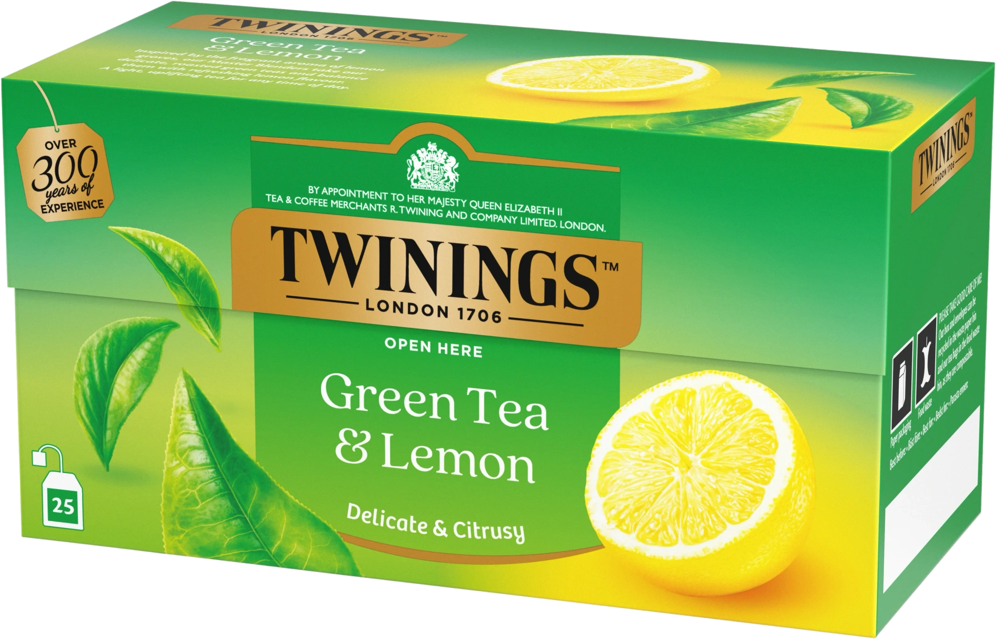 Grönt te Citron 25-pack