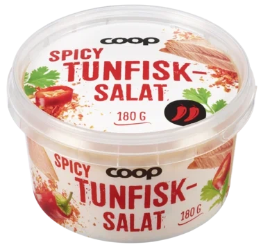 Spicy Tunfisksalat Sriracha 180g Coop