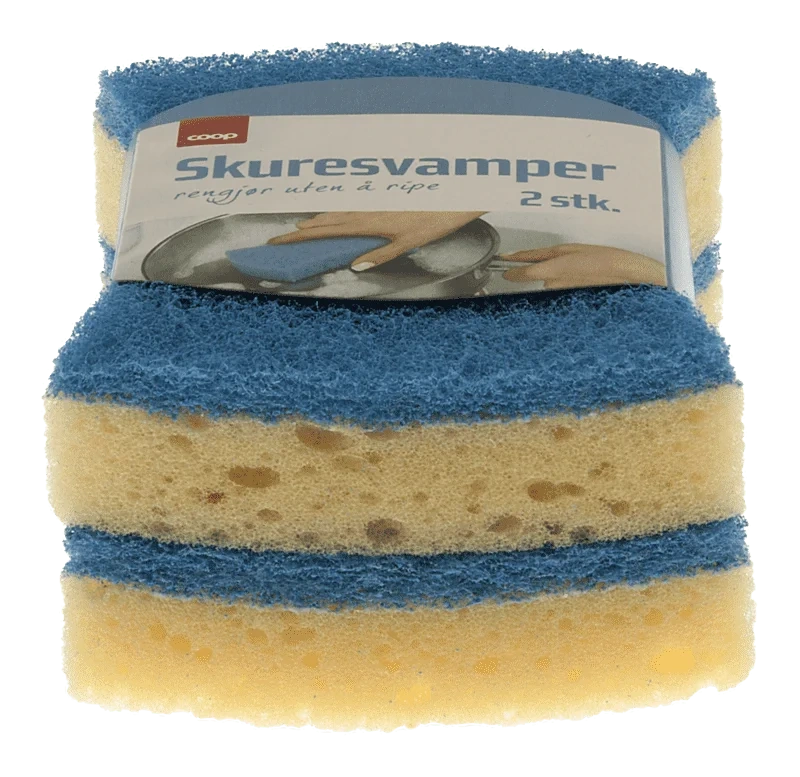 Coop Skuresvamp Blå 2pk