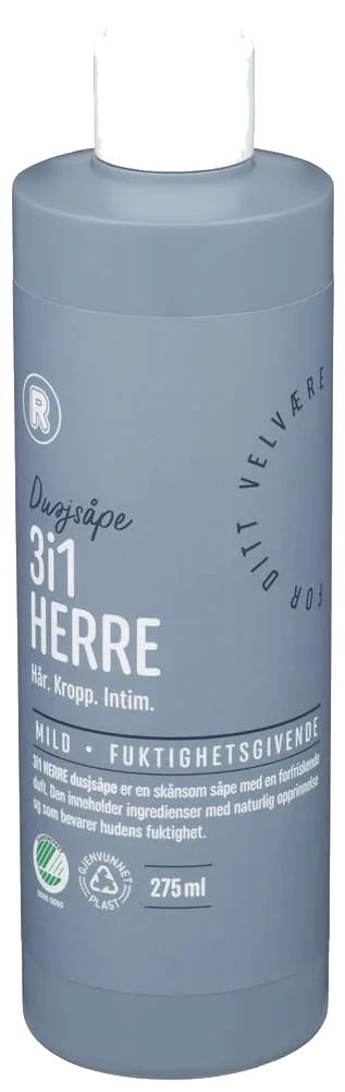 Dusjsåpe 3i1 for herre