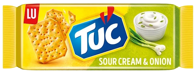 Tuc Kjeks Sour Cream&Onion 100g Lu