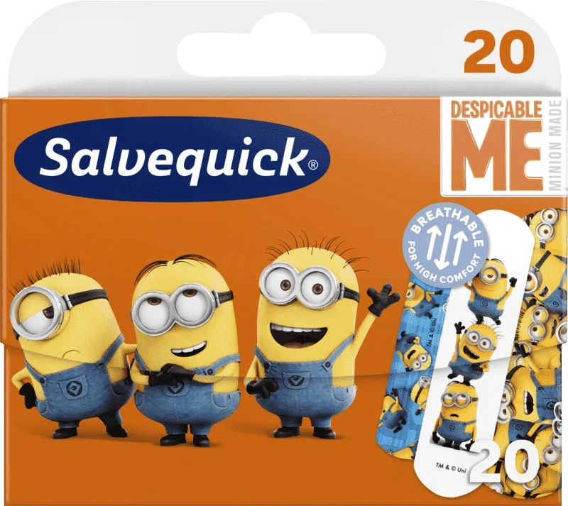 Salvequick Minions Plaster 20stk