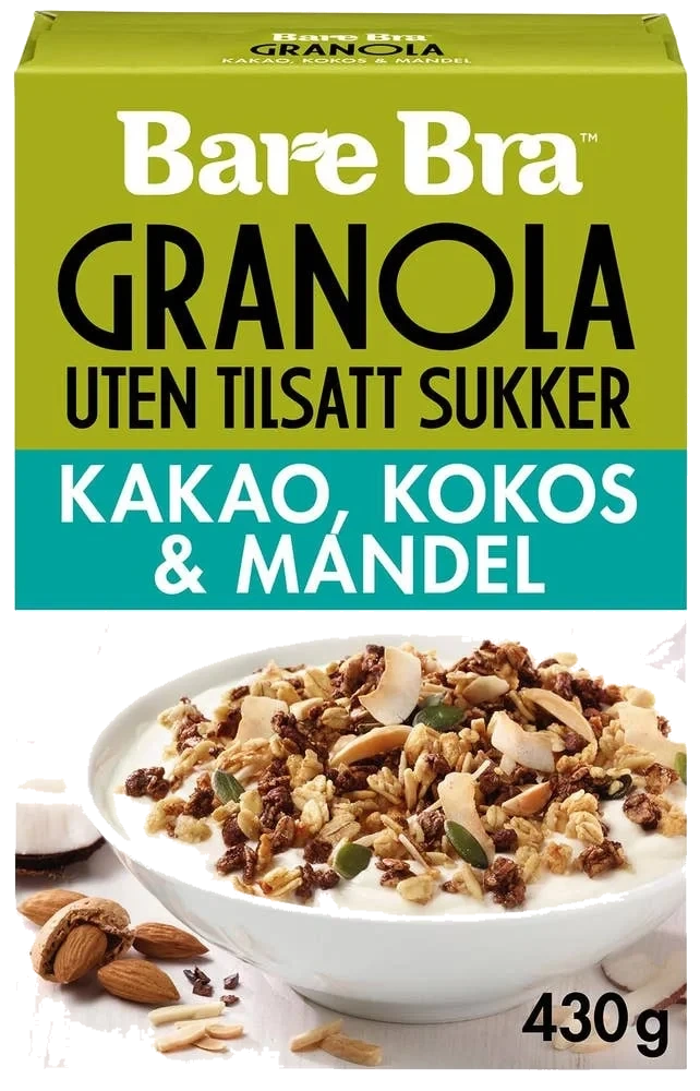 Supergranola Protein Kakao Kokos & Mandel