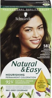 Natural & Easy 583 Frostig Brun Hårfarge