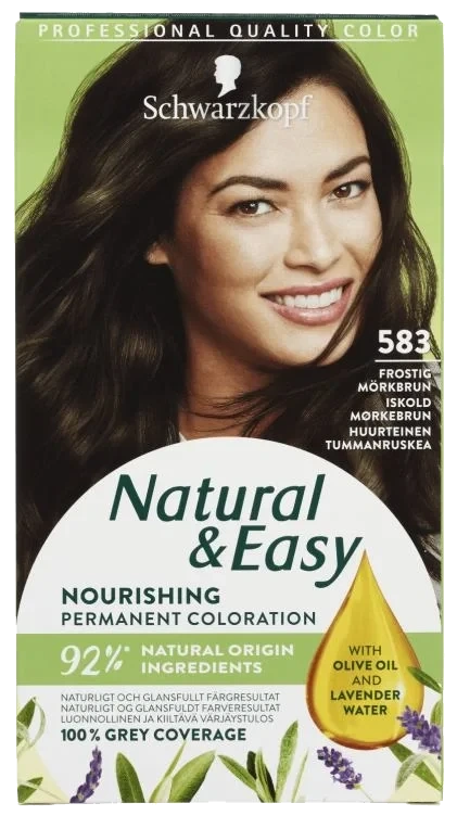 Natural & Easy 583 Frostig Brun Hårfarge