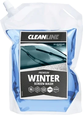 Cleanline Winter Screen Wash -15c 3l Pose