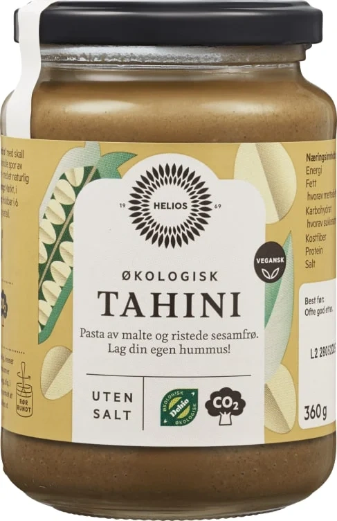 Helios Tahini 360g Økologisk