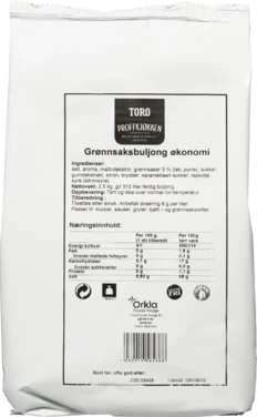 Toro Grønnsaksbuljong Økonomi 2,5kg