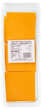 Engelsk Cheddar Skivet 1kg Extons