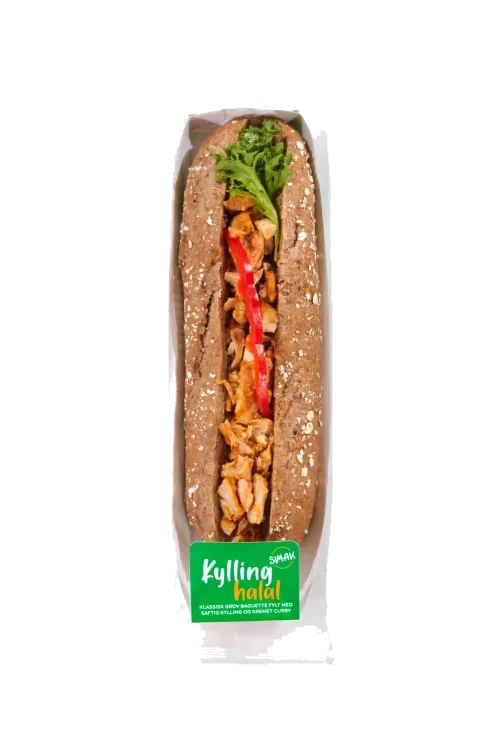 Baguette Kylling Halal 235g Smak