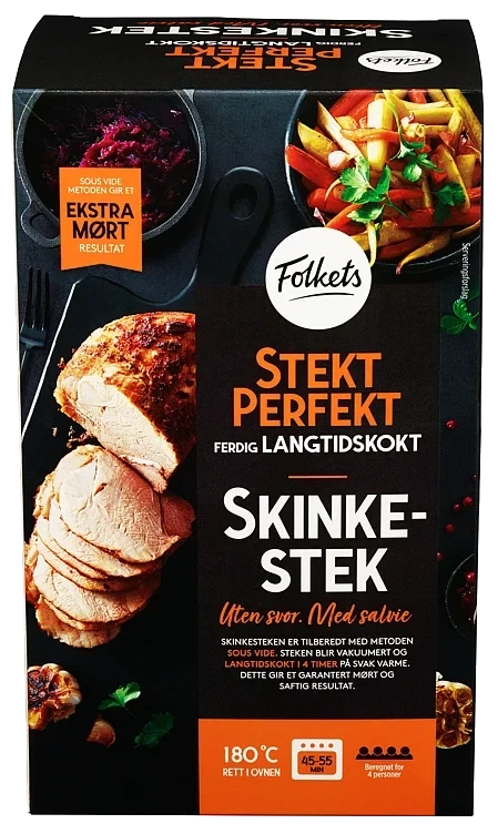 Skinkestek u/Svor Salvie Ca1,3kg Folkets