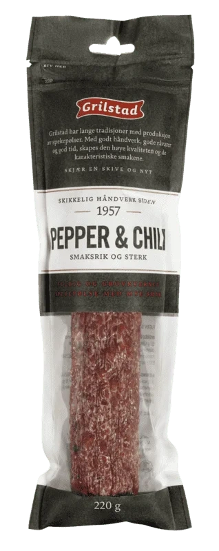 Grilstad Pepper & Chili 220g