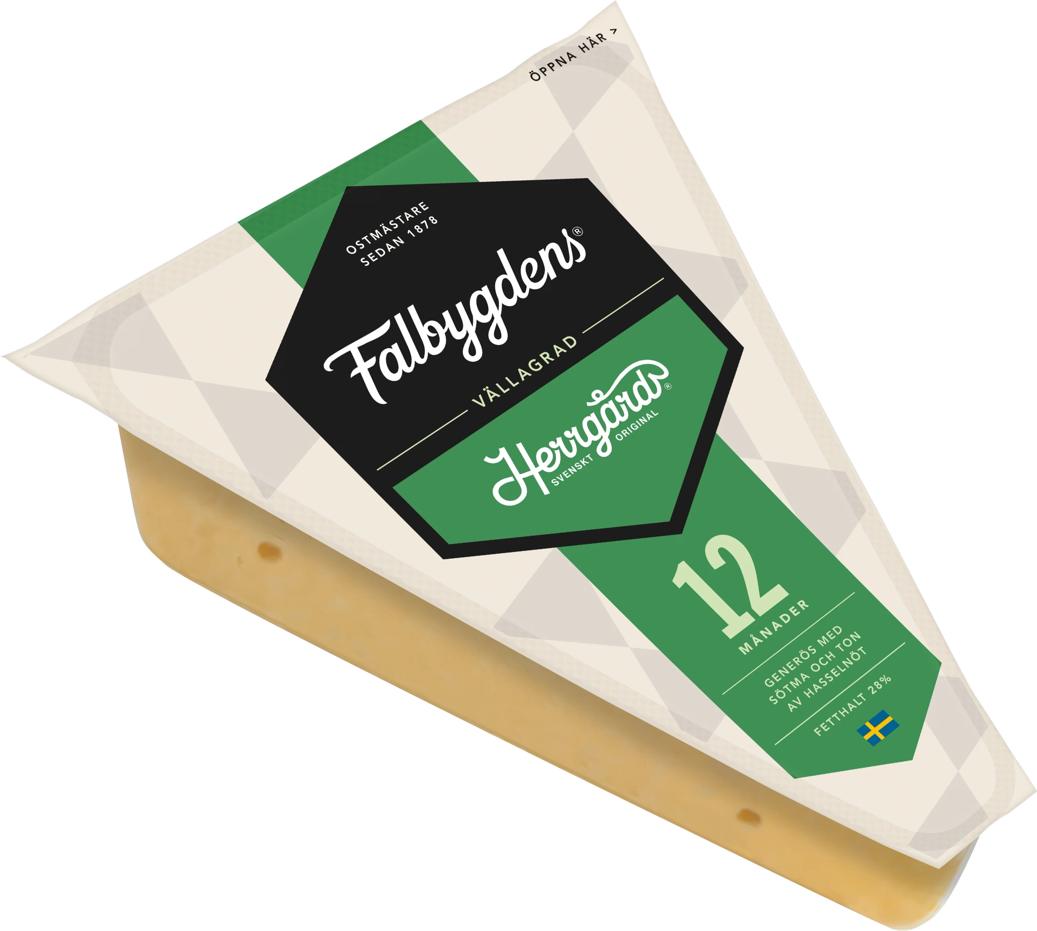 Herrgård® lagrad 12 mån hårdost ca 720g